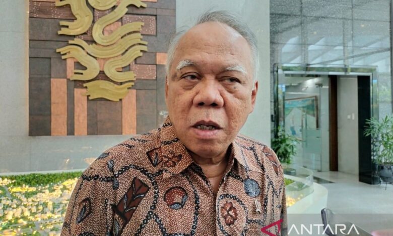 Menteri PUPR cek kesiapan kantor kemenko pada Ibu Perkotaan Nusantara