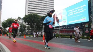 16 Ribu Pelari Ramaikan Ibukota Indonesia Running Festival 2024, Sebanyak 22 Water Station Jaga Hidrasi Pelari