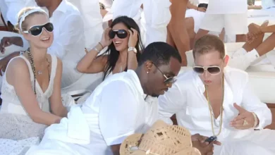 5 Potret Artis Hollywood di Pesta Liar P Diddy, Paris Hilton Asyik Joget