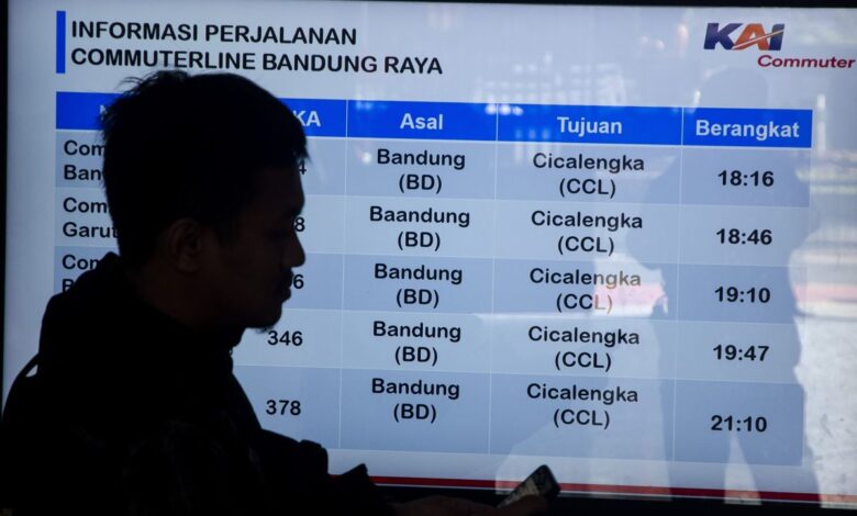 Tarif commuter line Bandung kemudian sekitarnya