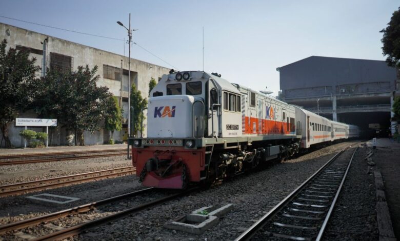 Rute commuter line wilayah 8 Surabaya kemudian juga sekitarnya