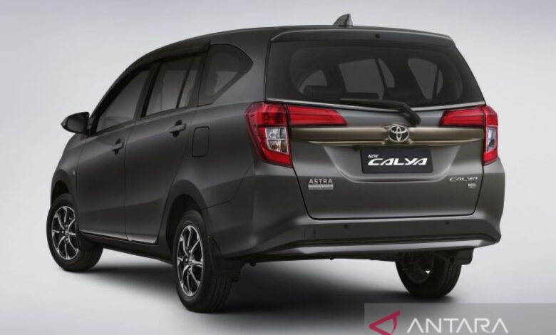 Harga, uang muka kemudian rincian kredit Toyota Calya