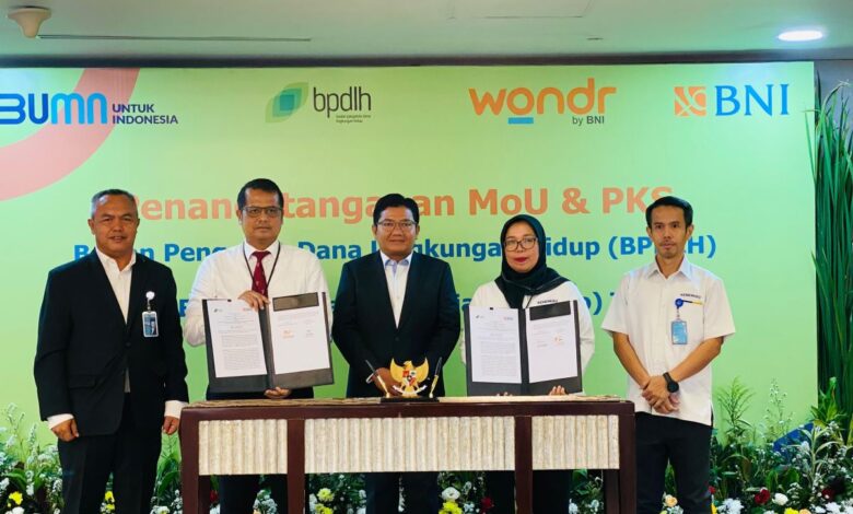 BNI gandeng BPDLH salurkan dana bantuan untuk lingkungan hidup