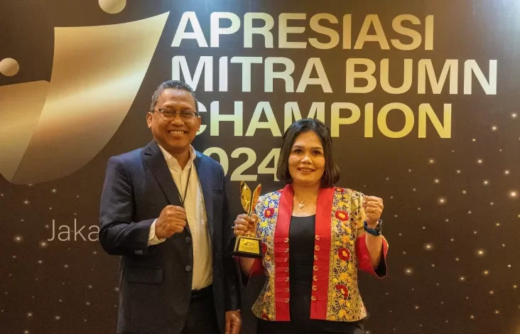Agen Istimewa Pegadaian Sabet Mitra BUMN Champion 2024