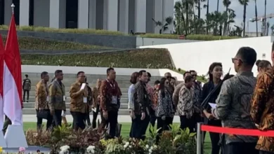 Angela Tanoesoedibjo Hadiri Peresmian Istana Negara pada tempat IKN oleh Presiden Jokowi