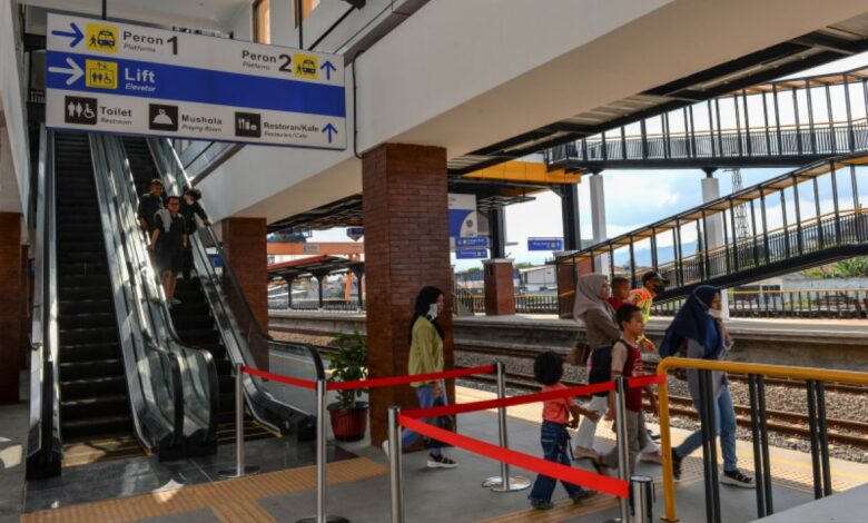 Rute Commuter Line wilayah Bandung kemudian sekitarnya
