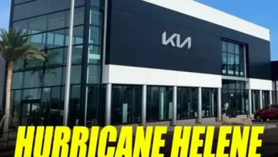 Badai Hurricane Helene Hancurkan 672 Mobil dalam di Dealer KIA