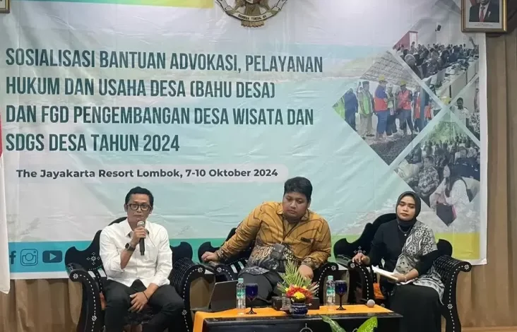 BAHU Desa Digagas Perkuat Kemandirian Hukum juga Kondisi Keuangan Desa