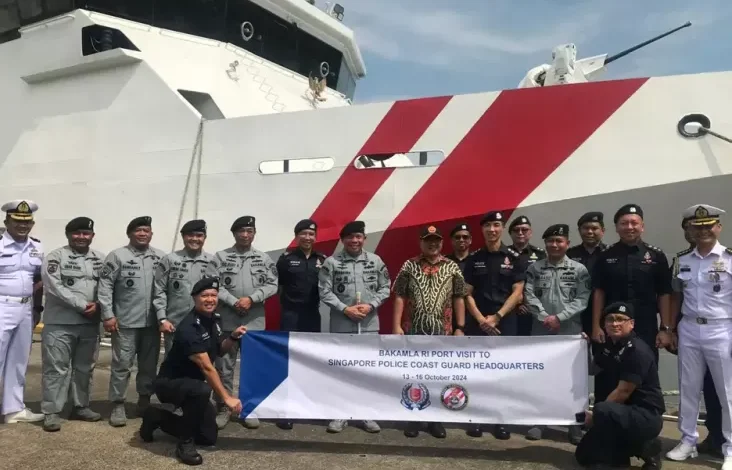 Bakamla RI Pererat Sinergitas dengan Singapore Police Coast Guard