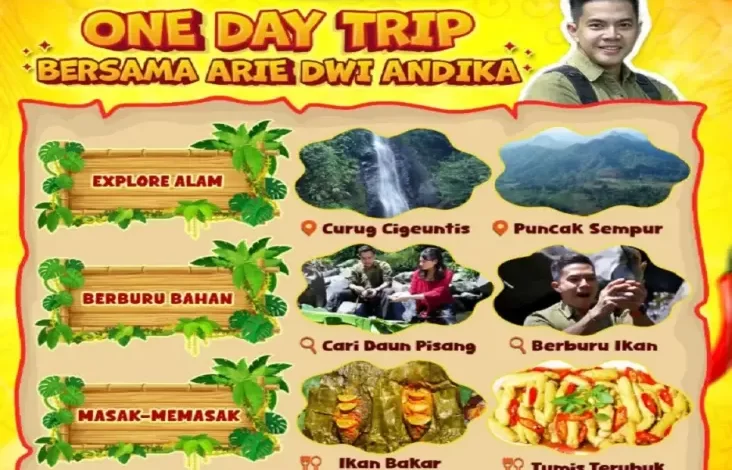 Berpetualang Memasak di Alam Terbuka Bersama Arie Andika, Saksikan Dapoer Ngebul pada MNCTV