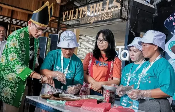 Bitung Jadi Penyangga Destinasi Likupang, Sandiaga Uno Fokus Tingkatkan Perekonomian Kreatif Lokal