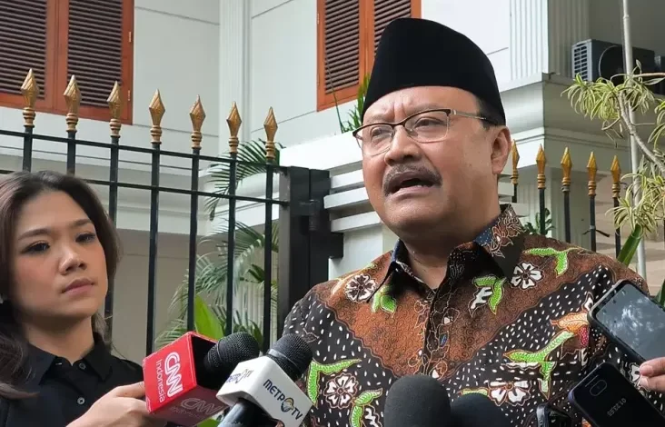 Dipanggil Prabowo di area tempat Kertanegara, Gus Ipul Siap Masuk Kabinet