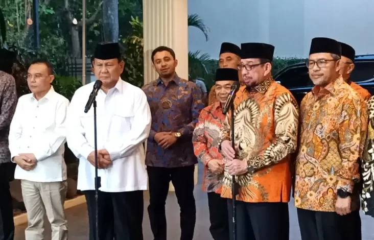 Elite PKS Sambangi Prabowo, Tegaskan Gabung Koalisi Pemerintahan