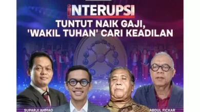 Tuntut Naik Gaji, ‘Wakil Tuhan’ Cari Keadilan di INTERUPSI Bersama Ariyo Ardi, Anisha Dasuki, kemudian Narasumber Kredibel, Saat 20.00 WIB, Live Hanya pada iNews