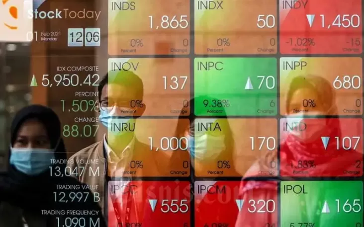 IHSG Ditutup Hijau ke 7.626, Level Tertinggi di dalam Sepekan