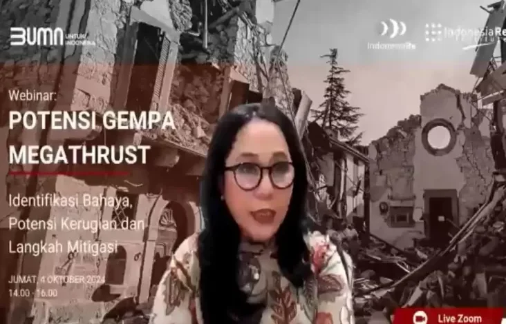 Indonesia Re Institute Ajak Stakeholders Mitigasi Kesempatan Gempa Megathrust