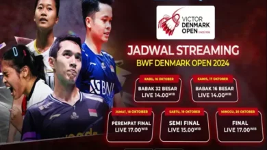 Jadwal Live Streaming Denmark Open 2024 dalam tempat RCTI+ SuperApp