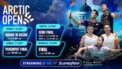 Jadwal Live Streaming Kejuaraan Badminton, Arctic Open 2024 di tempat tempat RCTI+ SuperApp