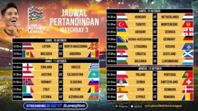 Jadwal Live Streaming UEFA Nations League di dalam tempat RCTI+ SuperApp