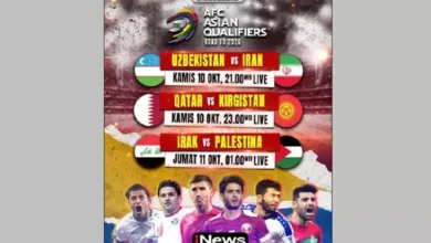 Jangan Lewatkan Duel Uzbekistan kemudian Iran Waktu 21.00 Waktu Indonesia Barat Live pada iNews
