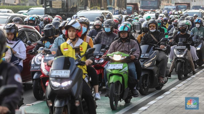 Daya Beli Orang RI ke Ujung Tanduk, Penjualan Motor Cuma Naik Segini
