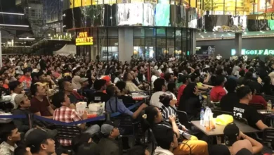 Kemeriahan Nobar RCTI+ Timnas Indonesia vs China Dihadiri Ribuan Penonton