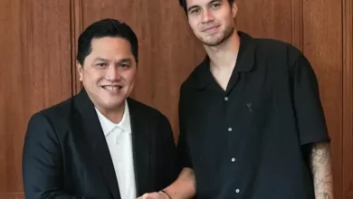 Kevin Diks Salaman dengan Erick Thohir: Selamat Bergabung pada di Timnas Indonesia