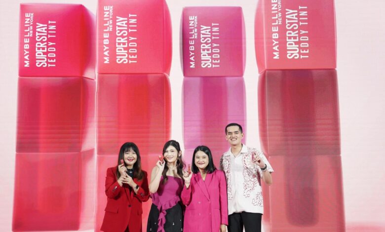 Maybelline luncurkan “Superstay Teddy Tint” pertama pada Indonesia