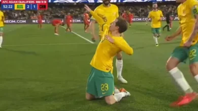Australia Bungkam China 3-1, Panaskan Persaingan Grup C