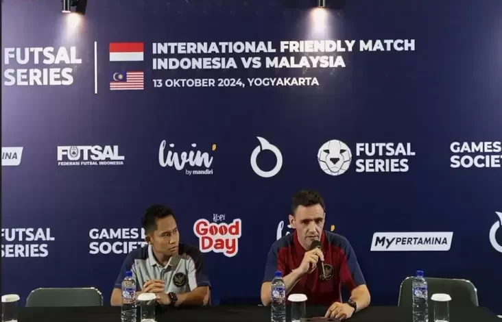 Laga Uji Coba Lawan Malaysia, Hector Souto: Penting untuk Perkembangan Futsal Indonesia