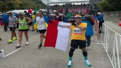 Lawan Suhu Dingin, Misbakhun Finis Maraton Bergengsi pada area Amerika