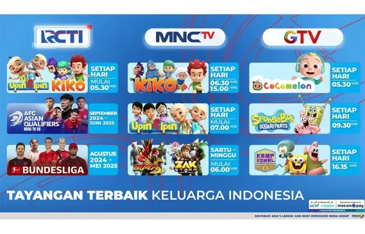 Lengkapnya Tayangan Ter-oke yang Bikin Kamu Semakin Suka RCTI