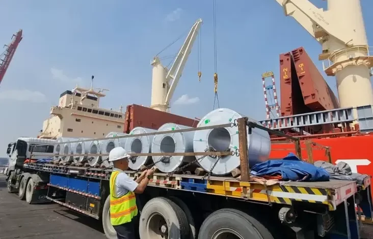 Lepas 3 Ribu Ton Baja Lapis ke Kanada, Tata Metal Lestari Lewati 11 Spesifikasi
