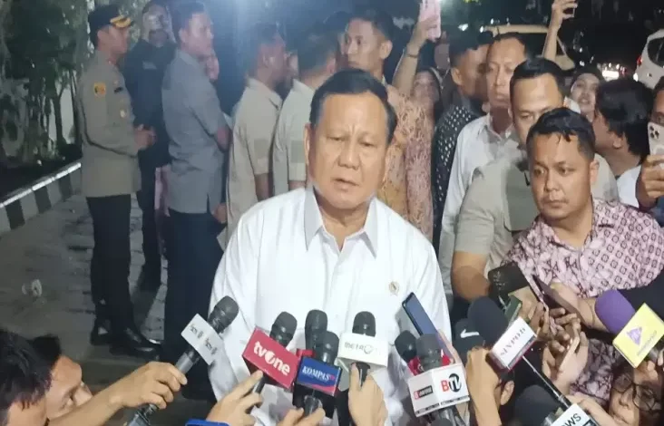 Panggil Calon Menteri, Prabowo: Hanya Mengonfirmasi Kesediaannya Saja