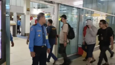 Penampakan Gembong Narkoba Tikui ketka Dibawa ke DKI DKI Jakarta