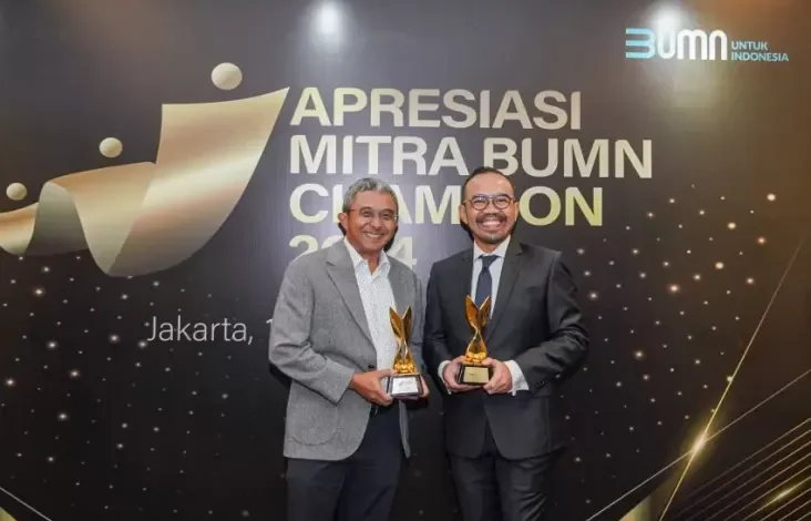 Pertamina Patra Niaga Jadi Pemasok Terbaik pada di Ajang Mitra BUMN Champion 2024