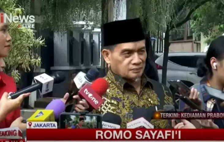 Politikus Gerindra Romo Syafi’i Dipanggil ke Rumah Prabowo, Diingatkan Bakal Jarang Berkumpul Keluarga