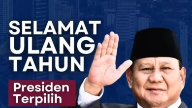 Prabowo Ulang Tahun ke-73, Karangan Bunga Hiasi Gerbang Padepokan Garuda Yaksa