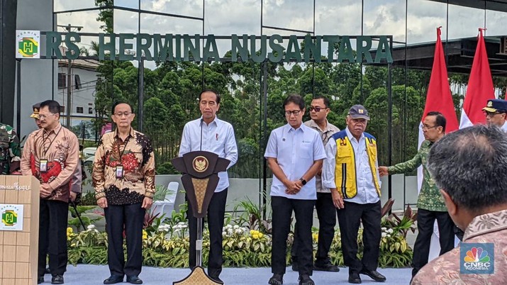 Jokowi Cek Rumah Sakit pada IKN, Baru Diresmikan Sudah Ada Pasien