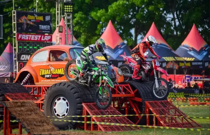 Putaran Final Trial Game Dirt 2024, Para Kroser Hadapi Ketatnya Persaingan