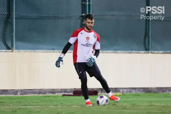 Maarten Paes Sudah Fit 100%, Siap Tempur Lawan Bahrain