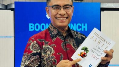 Saleh Husin Luncurkan Buku: Hilirisasi Sawit, Cegah Middle Income Trap