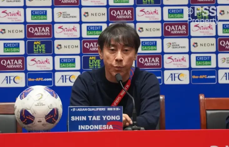 Alasan Shin Tae-yong Timnas Indonesia Dikalahkan China: Kami Kurang Beruntung!