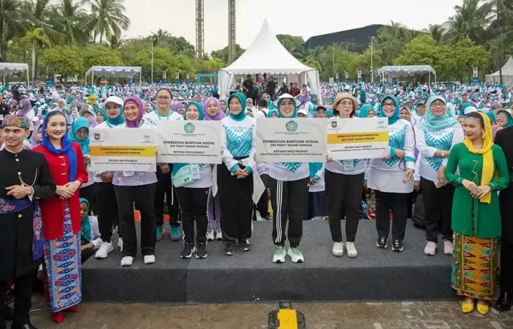 Tingkatkan Pelayanan Masyarakat, Ketum TP PKK Tekankan 6 SPM sebagai Gagasan Baru Posyandu