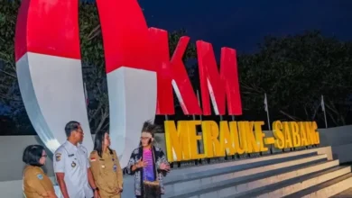 Titik Nol KM Merauke Destinasi Baru di tempat area Ujung Timur Indonesia untuk Cross Border Tourism