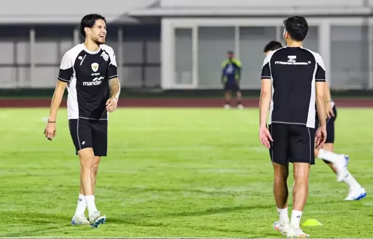 5 Gaya Kevin Diks Latihan Pertama Bareng Timnas Indonesia Jelang Lawan Negeri Matahari Terbit
