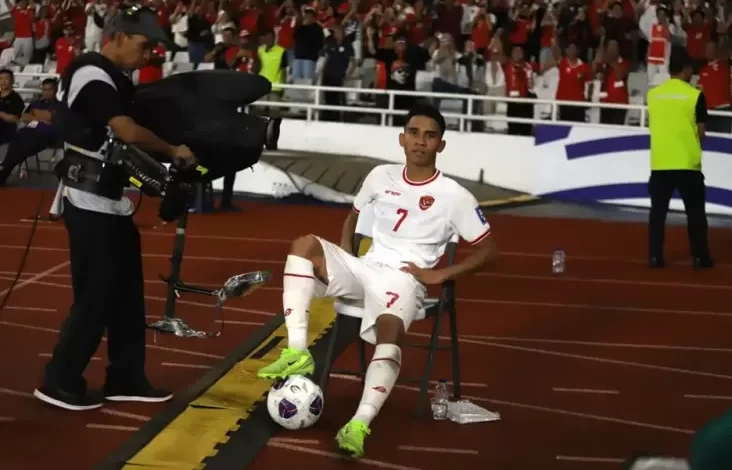5 Potret Ganteng Marselino Ferdinan yang yang disebutkan Bobol Gawang Arab Saudi 2 Gol