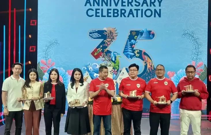 Angela Tanoesoedibjo Yakin MNC Group Jadi Pusat Inovasi Industri Kreatif Indonesia di dalam area HUT ke-35