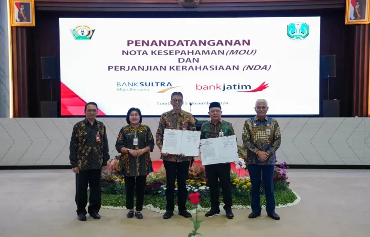 Bank Jatim juga juga Bank Sultra Resmi Jalin Sinergitas KUB
