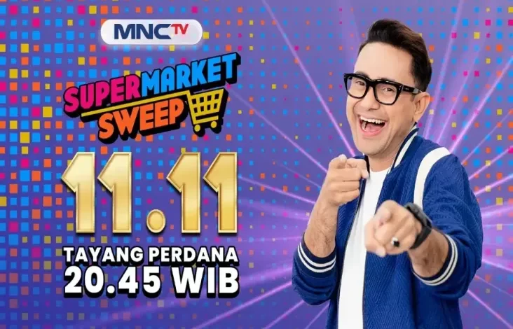 Belanja Heboh Tanggal 11.11, MNCTV Hadirkan Game Show Terbaru Supermarket Sweep